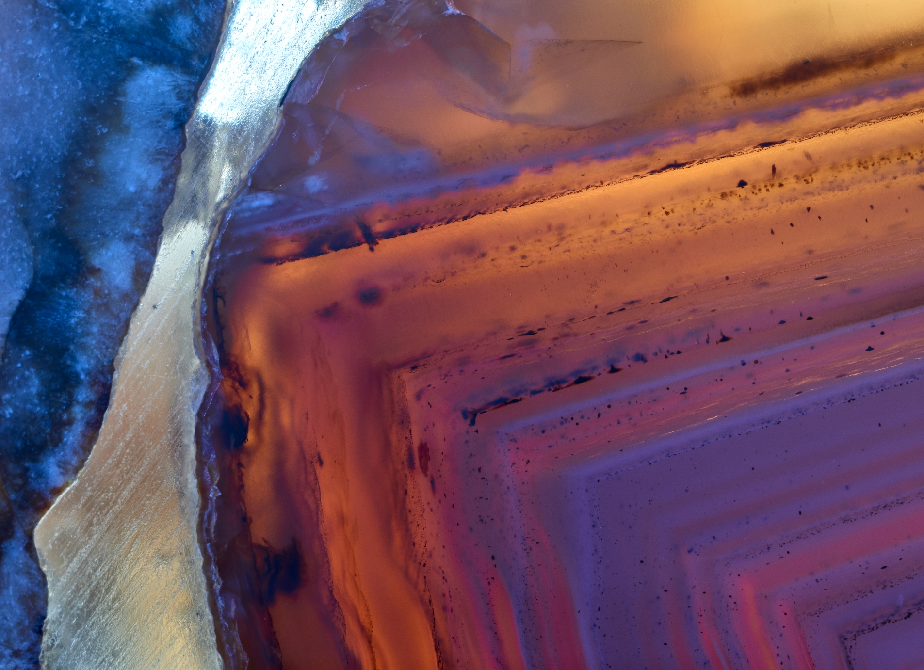 A blue and gold abstract background  image for the homepage of Compton Wealth, financial advisors serving the Richmond, VA area