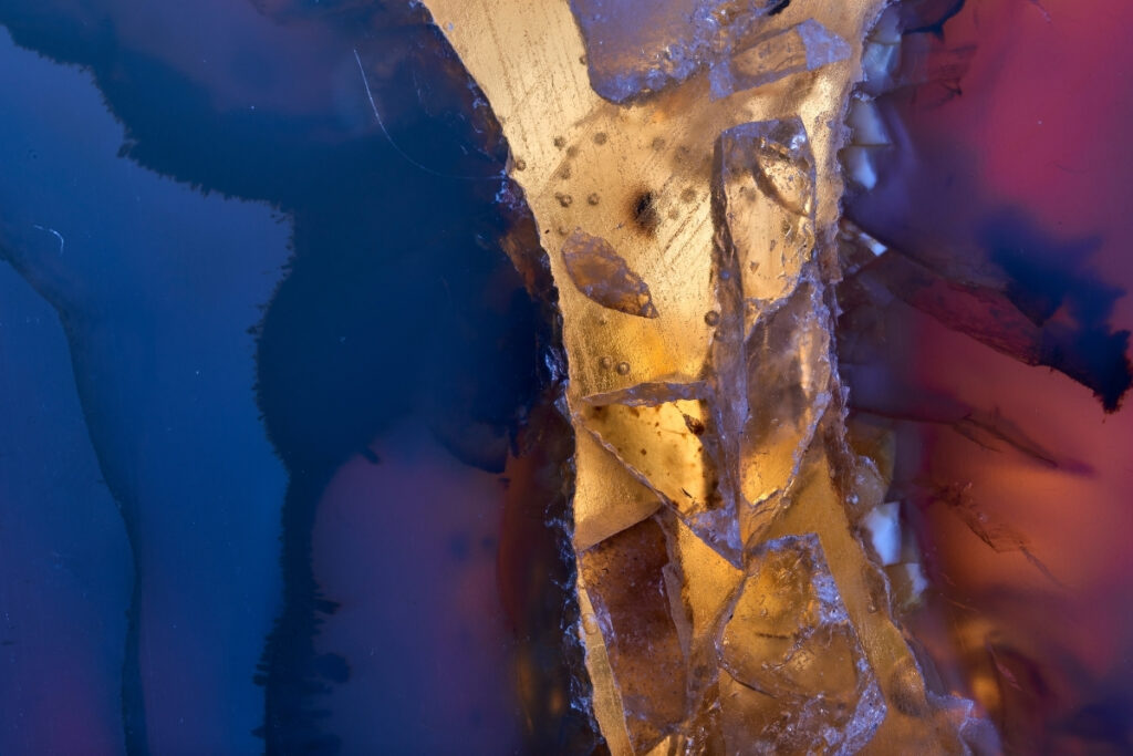 An abstract blue image for the top of Compton Wealth's FAQ section