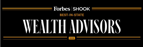 Forbes and SHOOK Best-in-State Wealth Advisors 2026 award badge